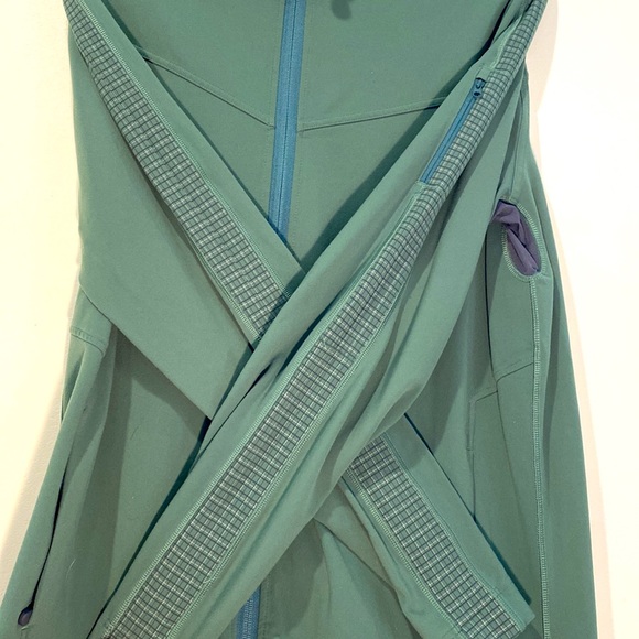 Mens Green lulu-lemon Zip-Up Jacket - Picture 2 of 10